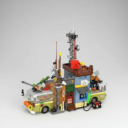 Reis bus | Bouwsteentjes