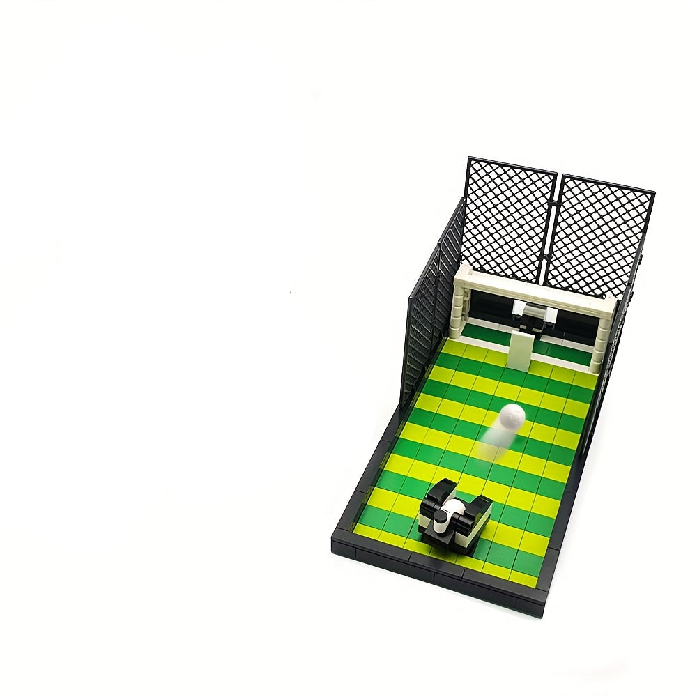 Voetbalveld spelletje | Bouwsteentjes
