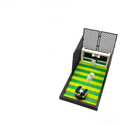 Voetbalveld spelletje | Bouwsteentjes