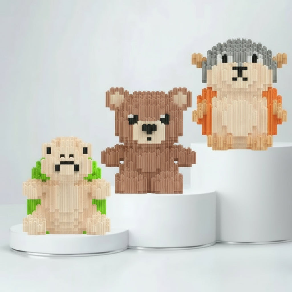 Mini dieren | Bouwsteentjes