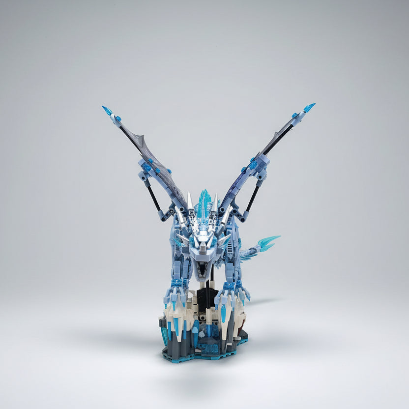 Mega Bewegende IJsdraak | Bouwsteentjes