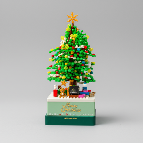 Grote kerstboom | Bouwsteentjes