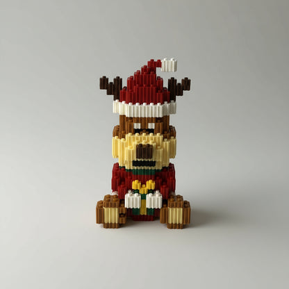 Drie kerst figuren | Bouwsteentjes