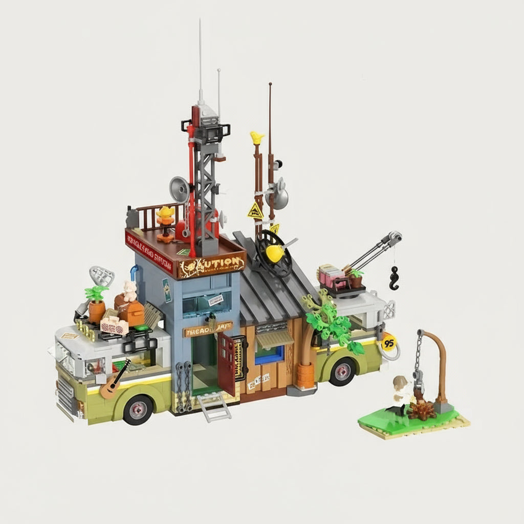 Reis bus | Bouwsteentjes