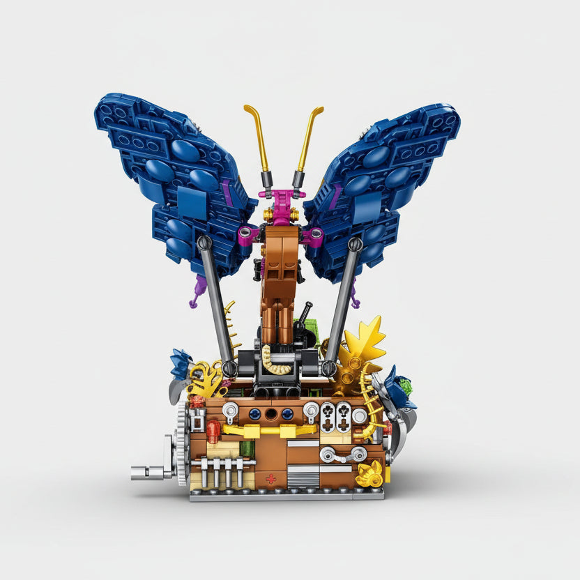 Bewegende Vlinder | Bouwsteentjes