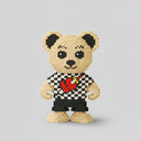 Coole teddybeer | Bouwsteentjes