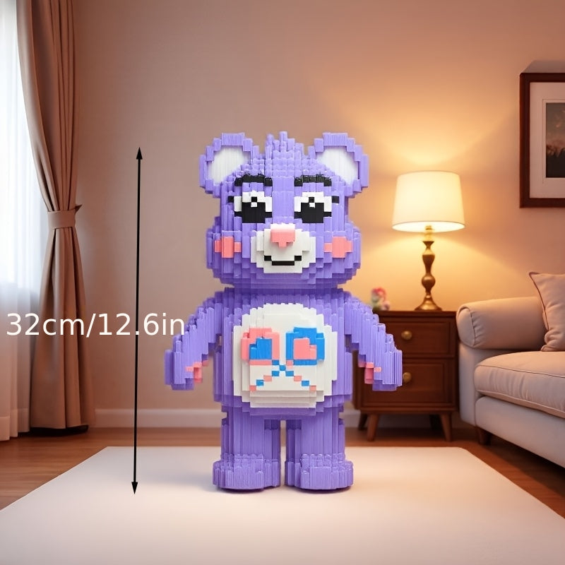 Paarse Beer | Bouwsteentjes