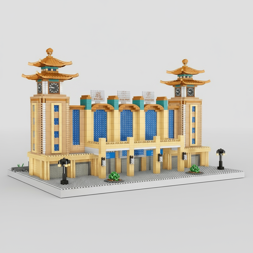 Beijing Railway Station | Bouwsteentjes