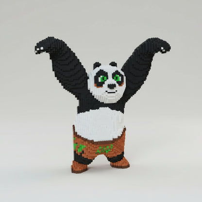 Kunfu panda | Bouwsteentjes
