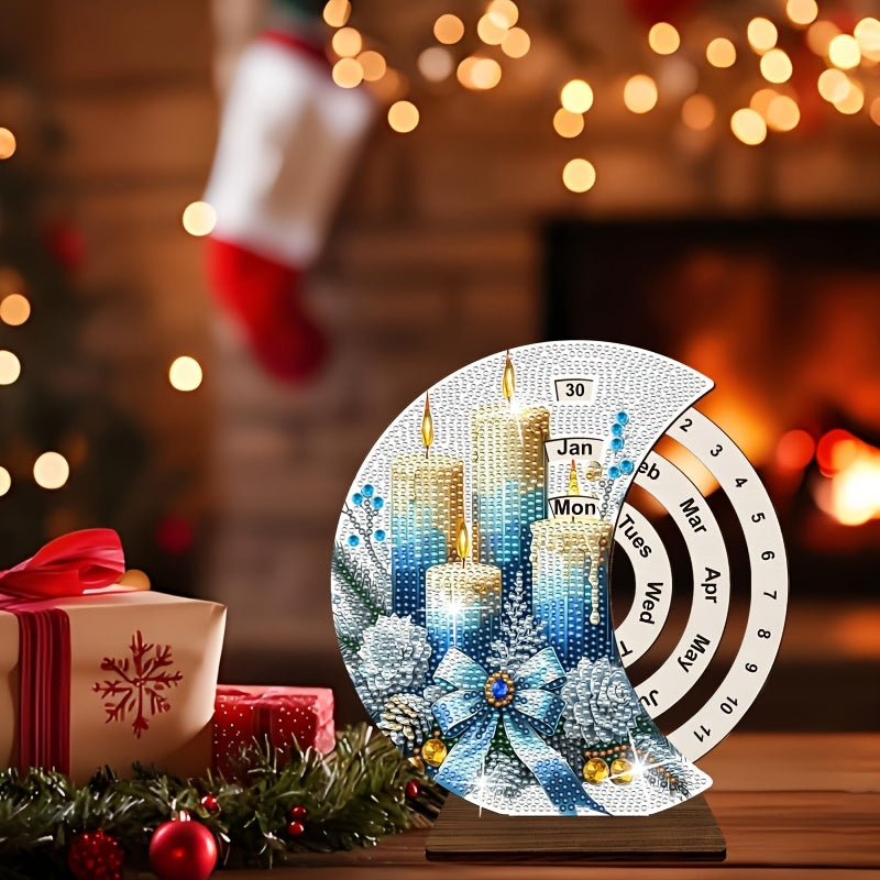 Kaarsen | Kalender | Diamond painting