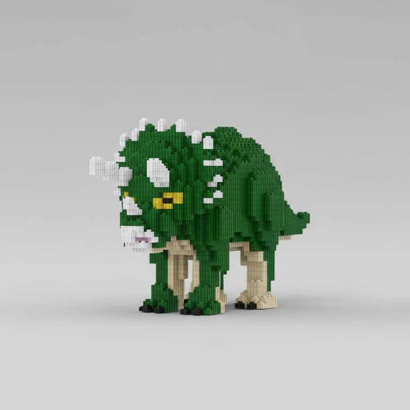 Triceratops | Bouwsteentjes