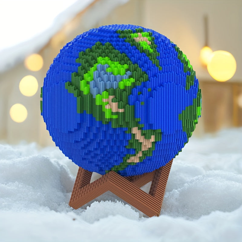 Wereldbol | Bouwsteentjes