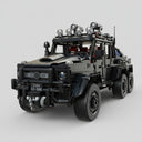 Mega Zwarte 6x6 Terreinwagen | Bouwsteentjes