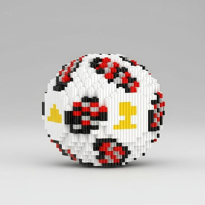 Voetbal set | Bouwsteentjes