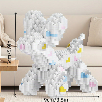 Ballon hond met stipjes | Bouwsteentjes