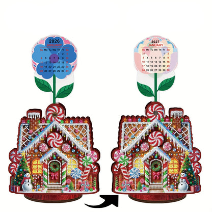 Kerst huis | kalender | Diamond painting