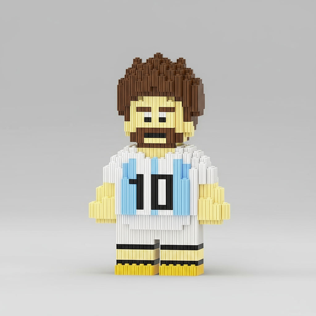 Voetbal set | Bouwsteentjes