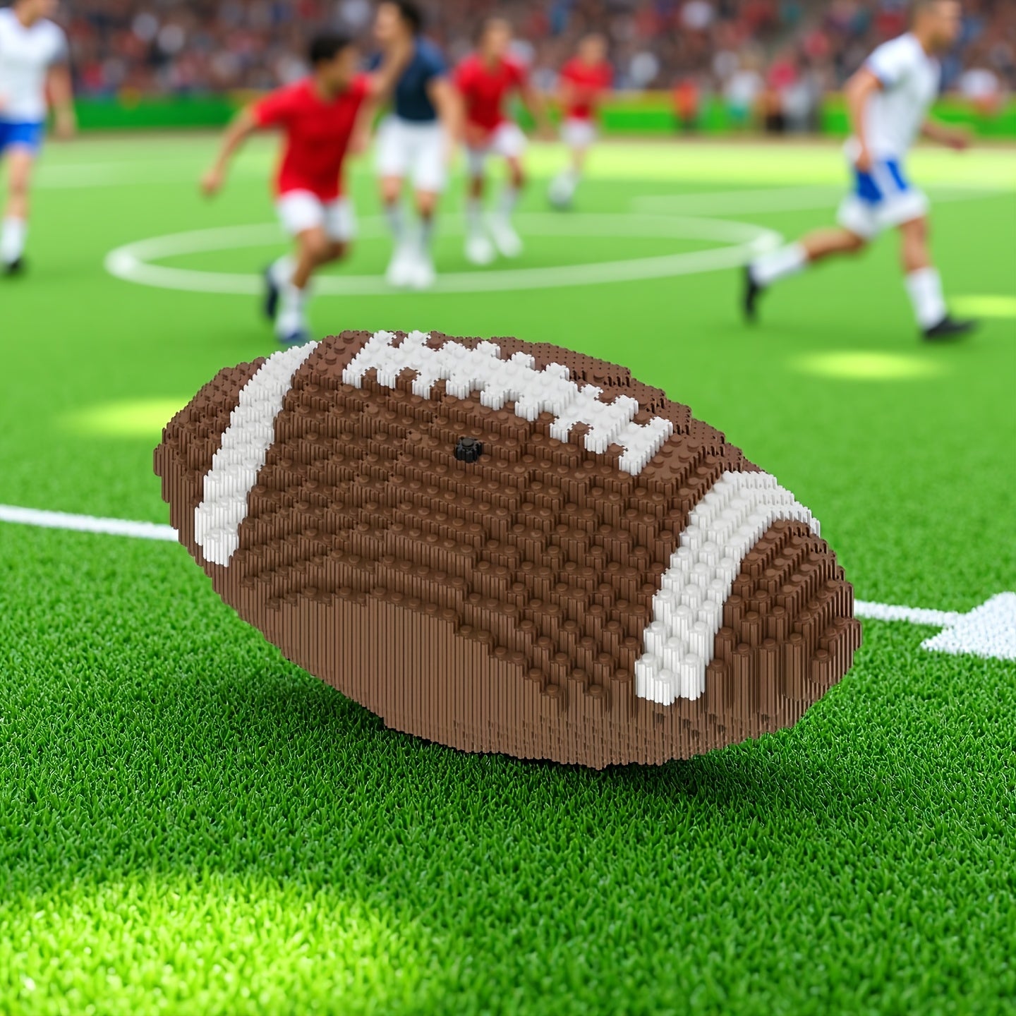Rugby bal  | Bouwsteentjes
