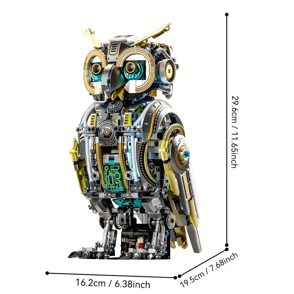 Bewegende Mooie Uil | Bouwsteentjes