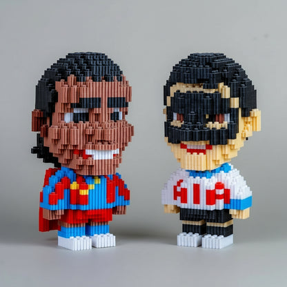 Voetballers | Bouwsteentjes