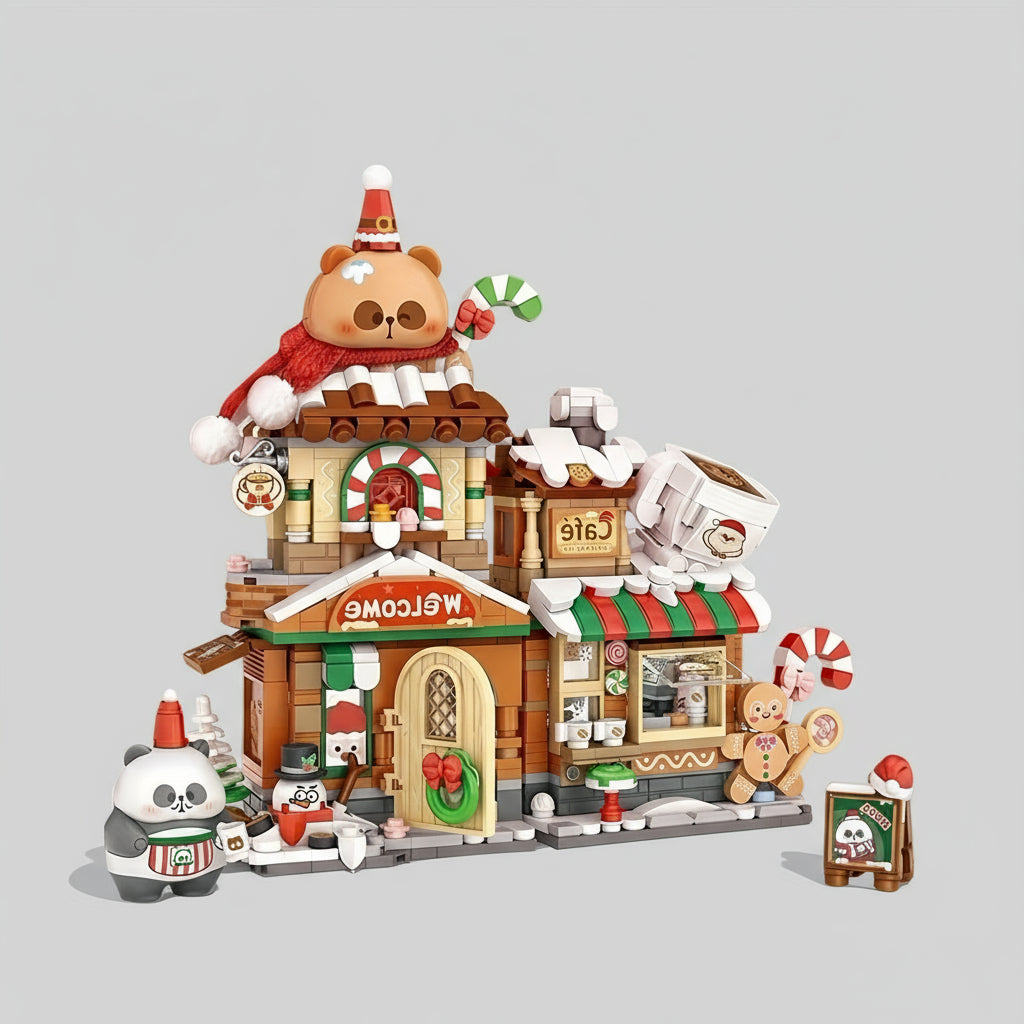 Panda cafe | Bouwsteentjes