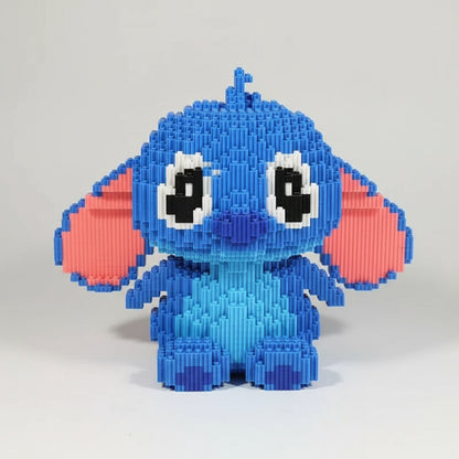 Verdrietig blauw wezen | Bouwsteentjes