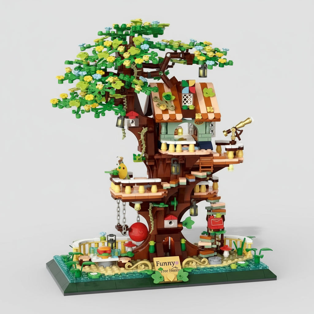 Creatieve boomhut | Bouwsteentjes