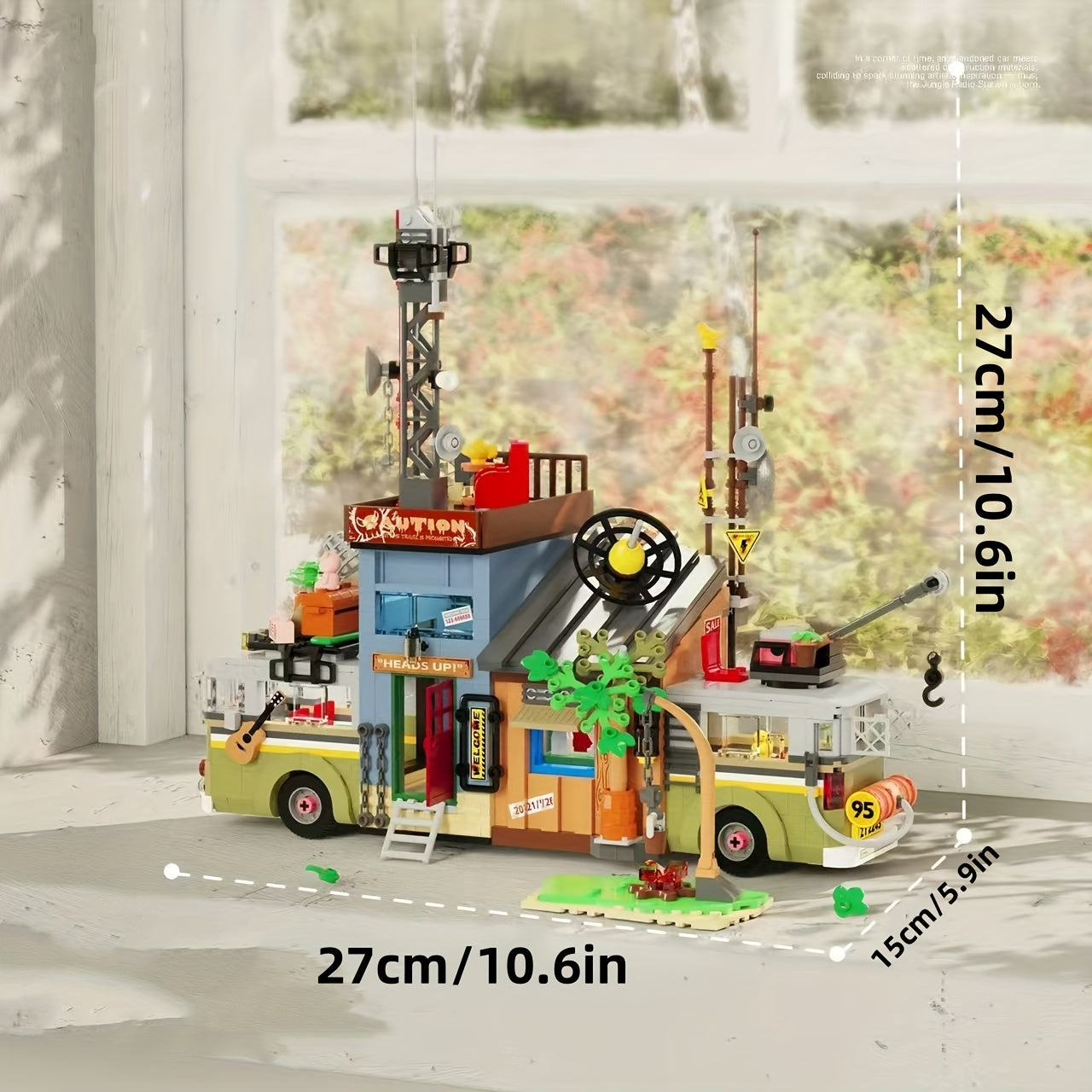 Reis bus | Bouwsteentjes