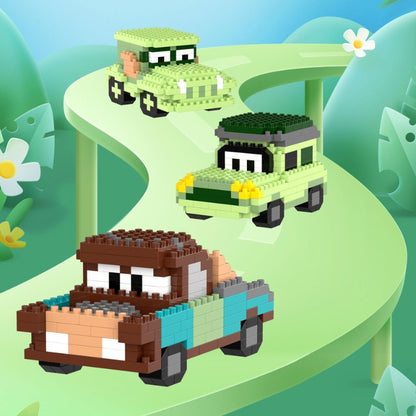 Mini race auto´s  | Bouwsteentjes