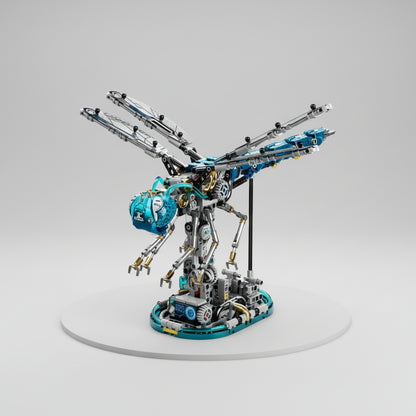 Bewegende Libelle | Bouwsteentjes