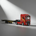 Grote rode truck | Bouwsteentjes