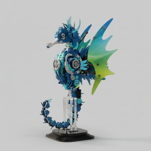 Bewegend Zeepaardje | Bouwsteentjes