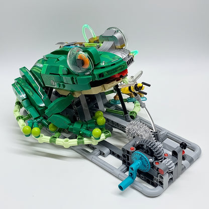 Bewegende Kikker | Bouwsteentjes