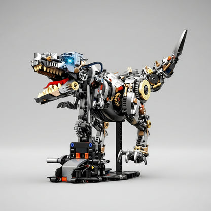 Bewegende Dino | Bouwsteentjes