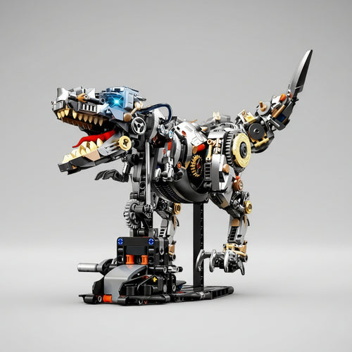 Bewegende Dino | Bouwsteentjes