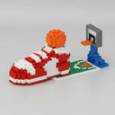 Basketbal schoen & veld | Bouwsteentjes