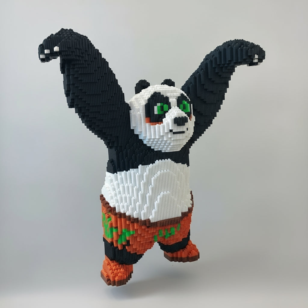 Kunfu panda | Bouwsteentjes