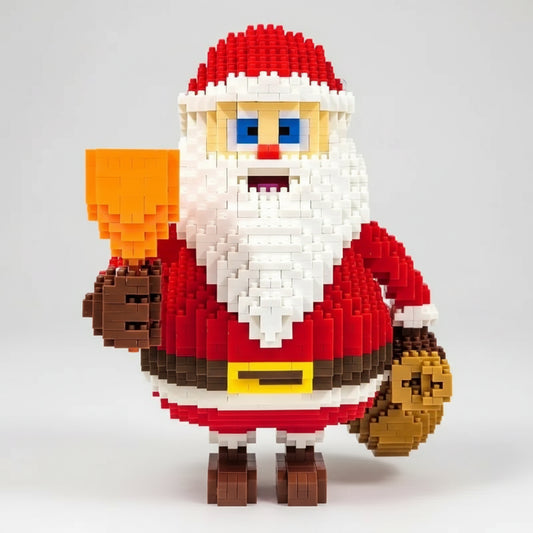 Kerstman | Bouwsteentjes