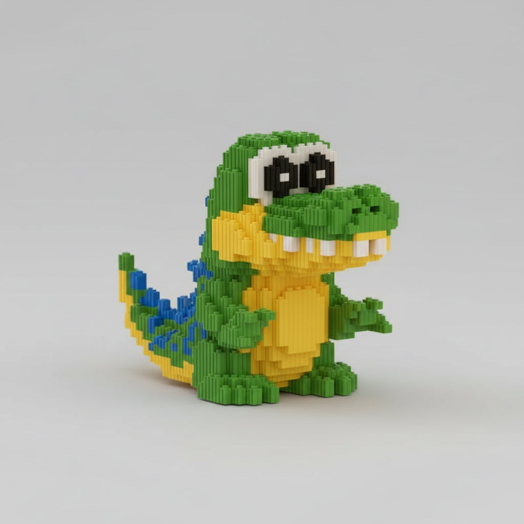 Krokodillen | Bouwsteentjes