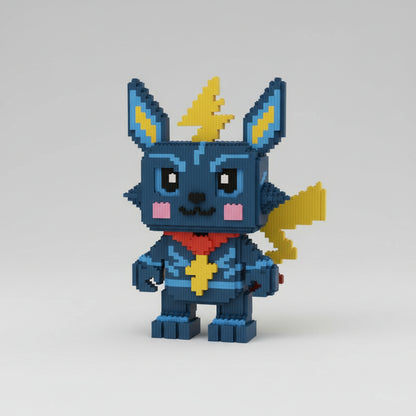 Bliksem kat | Bouwsteentjes