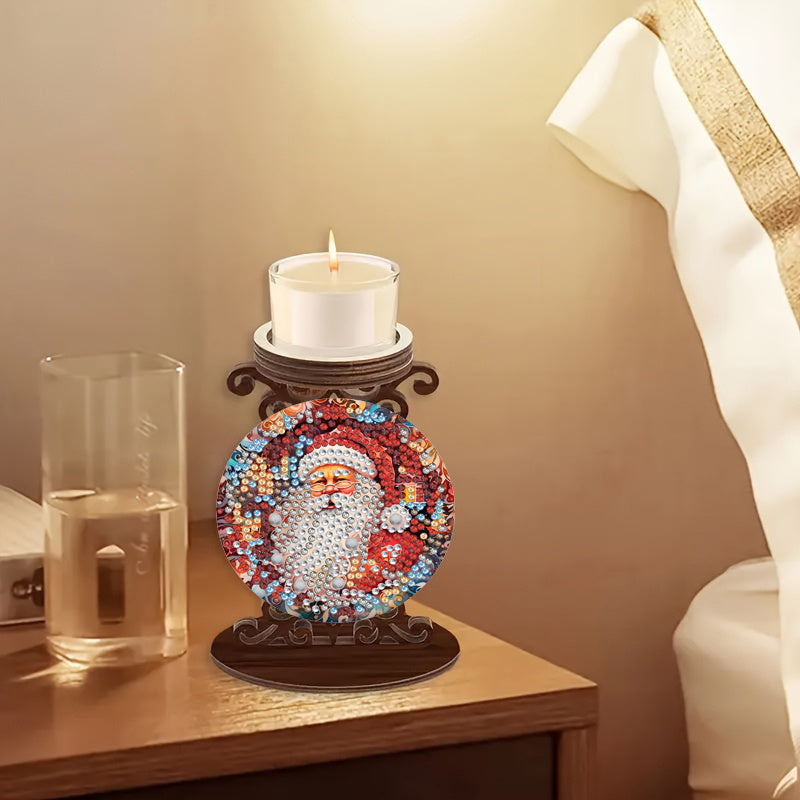 Kerstman | kaarshouder | Diamond Painting