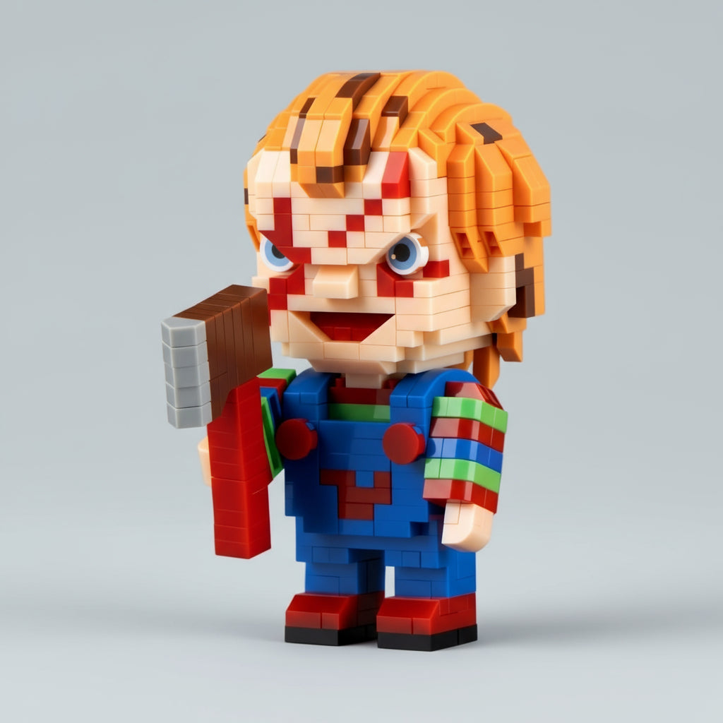 Halloween houthakker | Bouwsteentjes