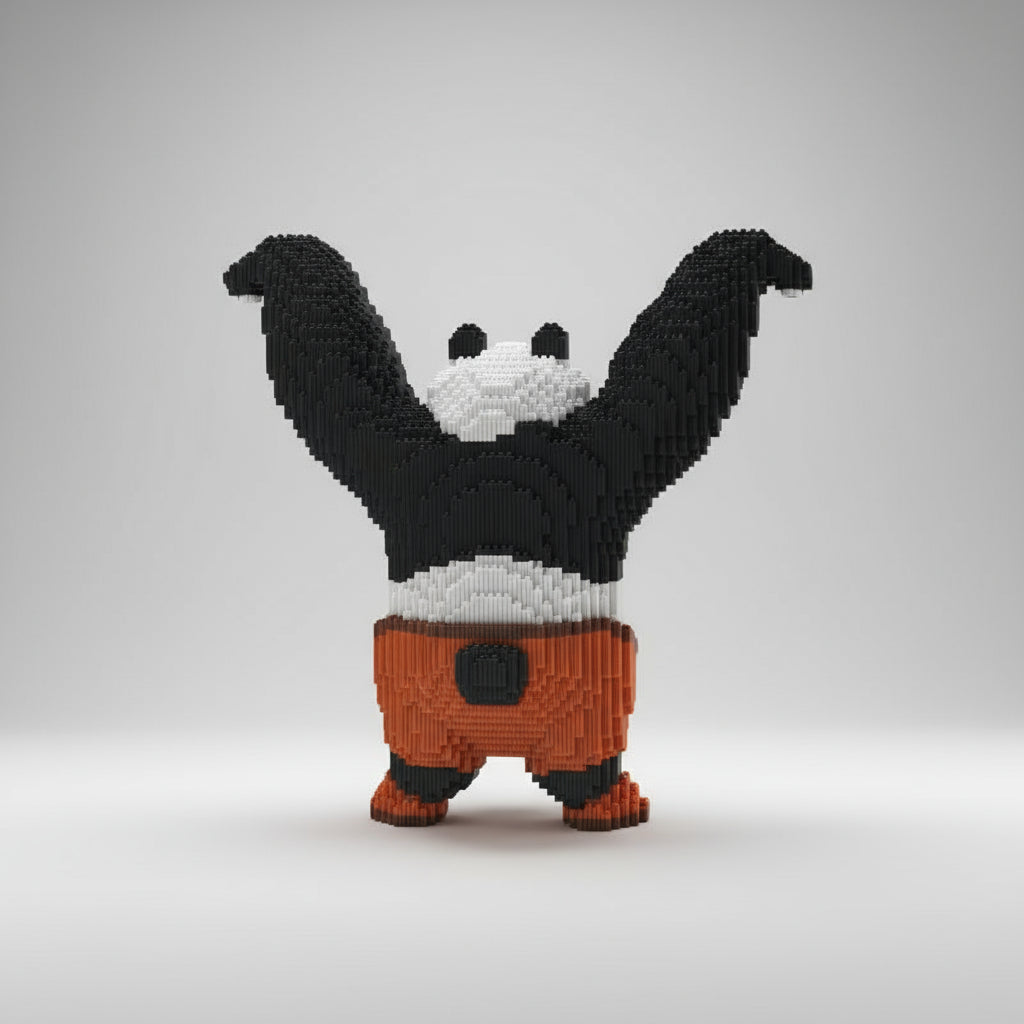 Kunfu panda | Bouwsteentjes