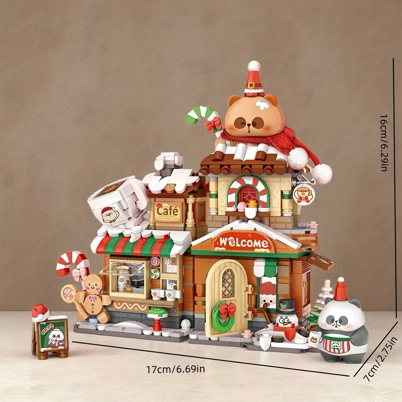 Panda cafe | Bouwsteentjes