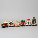 Kerst treintje | Bouwsteentjes