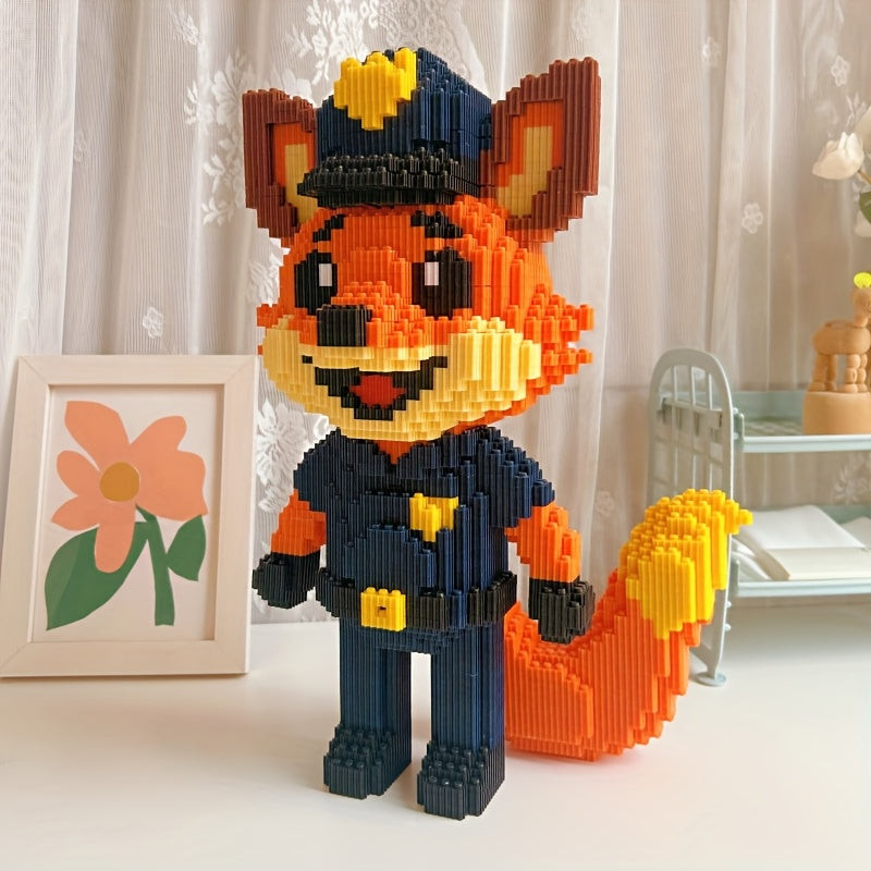 Politie vos  | Bouwsteentjes
