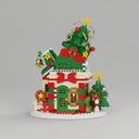 Kerst huizen | Bouwsteentjes