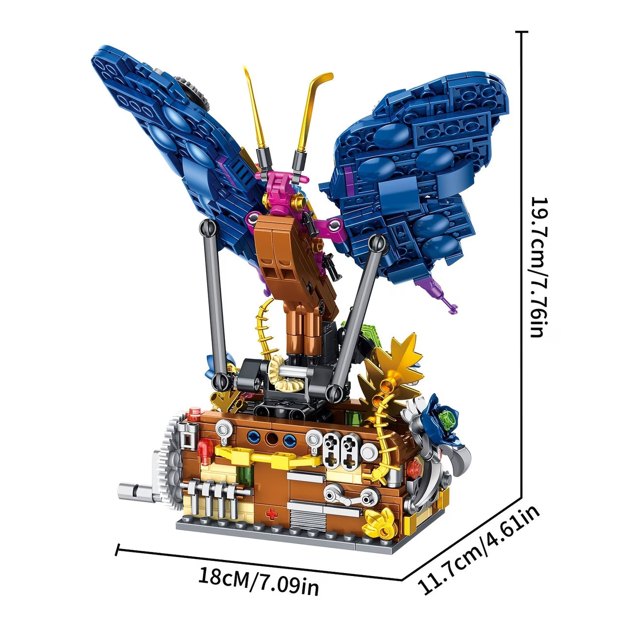 Bewegende Vlinder | Bouwsteentjes