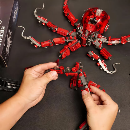 Bewegende Octopus | Bouwsteentjes