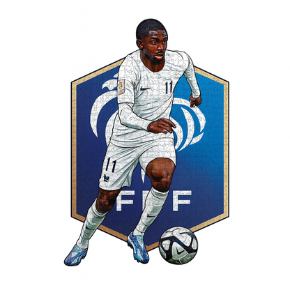 Ousmane Dembélé | Houten Puzzel